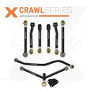 8pc Crawl Series Adjustable Control Arm Kit