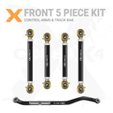 5pc Adjustable Control Arms, Track Bar Kit