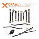 12pc Crawl Series Adjustable Control Arm, Track Bar, Steering Kit