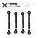 4pc Town Series Front Adjustable Control Arm Kit