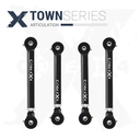 4pc Town Series Front Adjustable Control Arm Kit