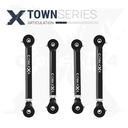 4pc Town Series Front Adjustable Control Arm Kit