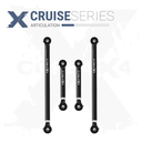 4pc Cruise Series Rear Adjustable Control Arm Kit