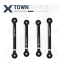 4pc Town Series Front Adjustable Control Arm Kit