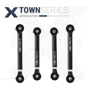 4pc Town Series Front Adjustable Control Arm Kit
