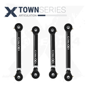 4pc Town Series Front Adjustable Control Arm Kit