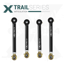 4pc Trail Series Front Adjustable Control Arm Kit