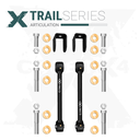 2pc Trail Series Front Fixed Length End Links