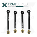 4pc Trail Series Front Adjustable Control Arm Kit