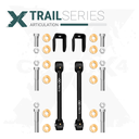 2pc Trail Series Front Fixed Length End Links