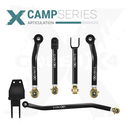 5pc Camp Series Front Adjustable Control Arm, Track Bar Kit