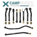 10pc Camp Series Adjustable Control Arm, Track Bar Kit