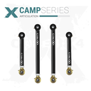 4pc Camp Series Rear Adjustable Control Arm Kit