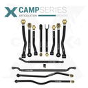 12pc Camp Series Adjustable Control Arm, Track Bar, Steering Kit
