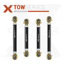 4pc Tow Series Front Adjustable Control Arm Kit