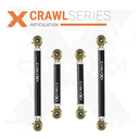 4pc Crawl Series Rear Adjustable Control Arm Kit