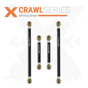 4pc Crawl Series Rear Adjustable Control Arm Kit