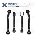 4pc Cruise Series Front Adjustable Control Arm Kit