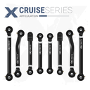 8pc Cruise Series Adjustable Control Arm Kit