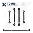 5pc Town Series Rear Adjustable Control Arms, Panhard/Track Bar Kit