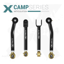 4pc Camp Series Front Adjustable Control Arm Kit