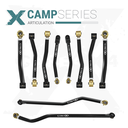 10pc Camp Series Adjustable Control Arm, Track Bar Kit