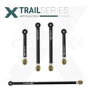 5pc Trail Series Rear Adjustable Control Arms, Panhard/Track Bar Kit