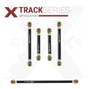 5pc Track Series Rear Adjustable Control Arms, Panhard/Track Bar Kit
