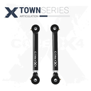 2pc Town Series Front Upper Adjustable Control Arms