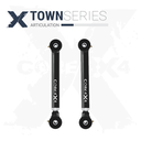 2pc Town Series Front Upper Adjustable Control Arms
