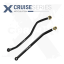 2pc Cruise Series Front, Rear Adjustable Track Bar Kit