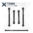 5pc Town Series Rear Adjustable Control Arm, Panhard/Track Bar Kit