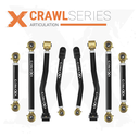 8pc Crawl Series Adjustable Control Arm Kit