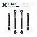 4pc Town Series Rear Adjustable Control Arm Kit