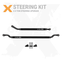 2pc Heavy-Duty Tie Rod, Drag Link Steering Kit 