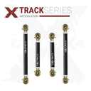 4pc Track Series Rear Adjustable Control Arm Kit