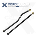 2pc Cruise Series Front, Rear Adjustable Track Bar Kit