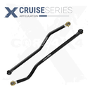 2pc Cruise Series Front, Rear Adjustable Track Bar Kit