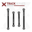 4pc Track Series Fixed Length Rear Control Arm Kit
