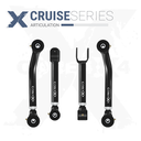 4pc Cruise Series Front Adjustable Control Arm Kit