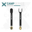 2pc Camp Series Front Upper Adjustable Control Arms