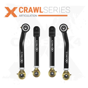 4pc Crawl Series Front Adjustable Control Arm Kit