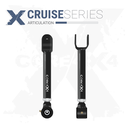 2pc Cruise Series Front Upper Adjustable Control Arms
