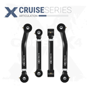 4pc Cruise Series Rear Adjustable Control Arm Kit