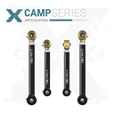 4pc Camp Series Rear Adjustable Control Arm Kit