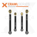 4pc Crawl Series Rear Adjustable Control Arm Kit