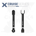 2pc Cruise Series Front Upper Adjustable Control Arms