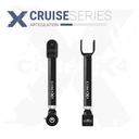 2pc Cruise Series Front Upper Adjustable Control Arms