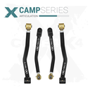 4pc Camp Series Front Adjustable Control Arm Kit
