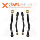 4pc Crawl Series Front Adjustable Control Arm Kit